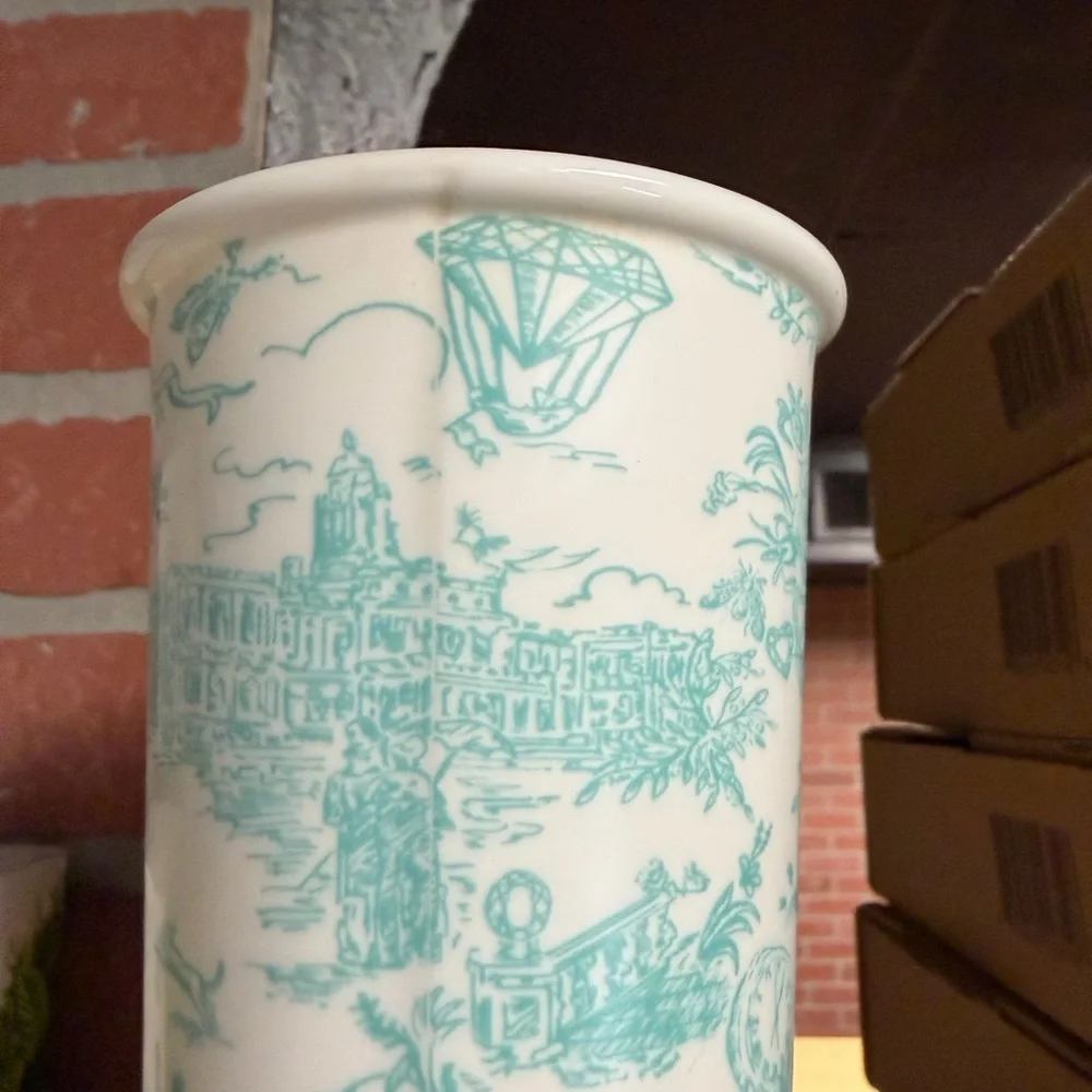 Tiffany & Co. Blue and White Coffee Cup - Picture 5 of 7